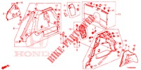 RECUBR. LADO PORTAEQU.  para Honda CIVIC 1.4 ELEGANCE 5 Puertas 6 velocidades manual 2016