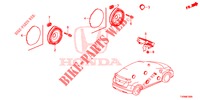 ANTENA/ALTAVOZ  para Honda CIVIC 1.4 S 5 Puertas 6 velocidades manual 2016