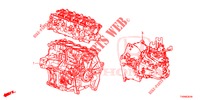 CONJ. DE MOTOR/ENS. DE TRANSMISION (1.4L) para Honda CIVIC 1.4 S 5 Puertas 6 velocidades manual 2016