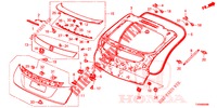 PANEL DE PUERTA TRASERA(2D)  para Honda CIVIC 1.4 S 5 Puertas 6 velocidades manual 2016