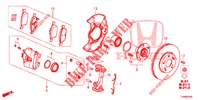 FRENO DELANTERO  para Honda CIVIC DIESEL 1.6 EXECUTIVE NAVI EDITION X 5 Puertas 6 velocidades manual 2016
