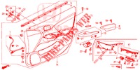 RECUBRIMIENTO DE PUERTA (LH) para Honda CIVIC DIESEL 1.6 EXECUTIVE NAVI EDITION X 5 Puertas 6 velocidades manual 2016