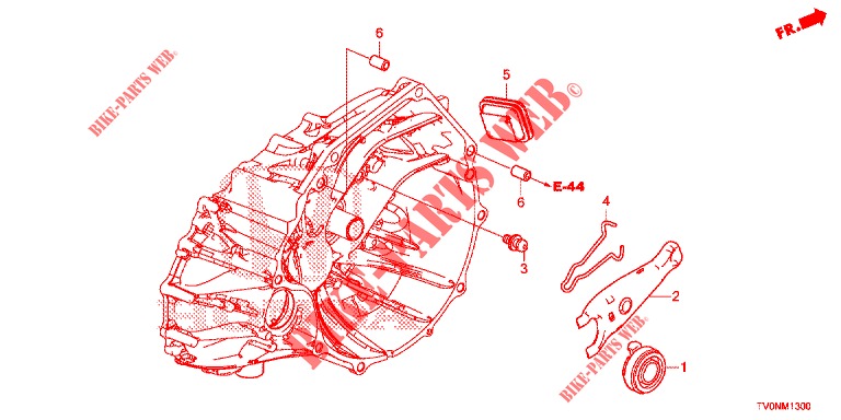LIBERADOR DE EMBRAGUE (DIESEL) para Honda CIVIC DIESEL 1.6 LIFSTYLE 5 Puertas 6 velocidades manual 2016