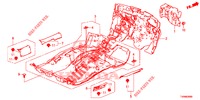ALFOMBRA DE PISO/AISLADOR  para Honda CIVIC 1.8 EXECUTIVE 5 Puertas 6 velocidades manual 2016