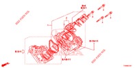 CUERPO MARIPOSA GASES (1.8L) para Honda CIVIC 1.8 EXECUTIVE 5 Puertas 6 velocidades manual 2016