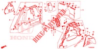 RECUBR. LADO PORTAEQU.  para Honda CIVIC 1.8 S 5 Puertas 6 velocidades manual 2016