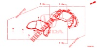 VELOCIMETRO  para Honda CIVIC 1.5 PRESTIGE 5 Puertas 6 velocidades manual 2017