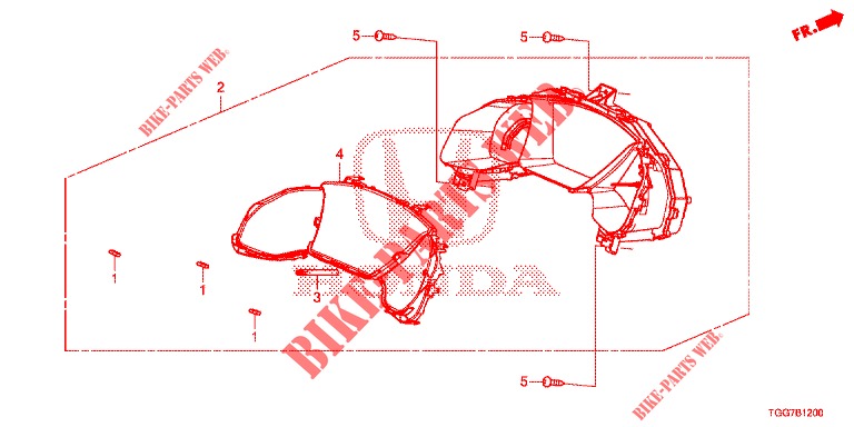 VELOCIMETRO  para Honda CIVIC  1.5 SPORT PLUS 5 Puertas automática completa 2017