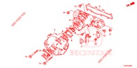AISLADOR DE CARBURADOR/ MULTIPLE DE ADMISION  para Honda CIVIC DIESEL 1.6 TOP 5 Puertas 6 velocidades manual 2018