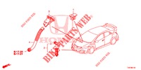 ACONDICIONADOR DE AIRE (CAPTEUR) para Honda CIVIC TYPE R 5 Puertas 6 velocidades manual 2015