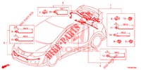 CONJUNTO DE ALAMBRES (5) para Honda CIVIC TYPE R 5 Puertas 6 velocidades manual 2015