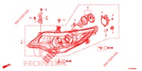 FARO DELANTERO  para Honda CIVIC TYPE R 5 Puertas 6 velocidades manual 2015