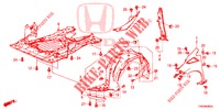 GUARDABARROS DELANTERO  para Honda CIVIC TYPE R 5 Puertas 6 velocidades manual 2015