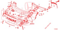 PARAGOLPES TRASERO  para Honda CIVIC TYPE R 5 Puertas 6 velocidades manual 2015
