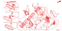 RETROVISOR/VISERA  para Honda CIVIC TYPE R 5 Puertas 6 velocidades manual 2015