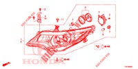 FARO DELANTERO  para Honda CIVIC TYPE R 5 Puertas 6 velocidades manual 2016