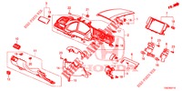 GUARNICION DE INSTRUMENTO (COTE DE CONDUCTEUR) (LH) para Honda CIVIC TYPE R 5 Puertas 6 velocidades manual 2017
