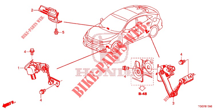 CONTROL DE NIVELACION AUTOMATICA  para Honda CIVIC TYPE R 5 Puertas 6 velocidades manual 2017