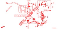 ARTICULACION DELANTERA  para Honda CIVIC TOURER DIESEL 1.6 COMFORT 5 Puertas 6 velocidades manual 2014