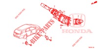 INTERRUPTOR COMBINACION  para Honda CIVIC TOURER DIESEL 1.6 COMFORT 5 Puertas 6 velocidades manual 2014