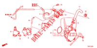 TUBERIA DE INSTALACION/BOMBA DE VACIO (DIESEL) para Honda CIVIC TOURER DIESEL 1.6 COMFORT 5 Puertas 6 velocidades manual 2014