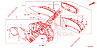 VELOCIMETRO  para Honda CIVIC TOURER DIESEL 1.6 COMFORT 5 Puertas 6 velocidades manual 2014