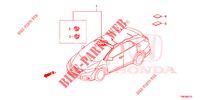 CONJUNTO DE ALAMBRES (6) (LH) para Honda CIVIC TOURER DIESEL 1.6 EXECUTIVE 5 Puertas 6 velocidades manual 2014