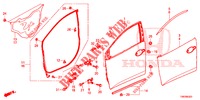 PANELES DE PUERTA DEL.(2D)  para Honda CIVIC TOURER DIESEL 1.6 EXECUTIVE 5 Puertas 6 velocidades manual 2014