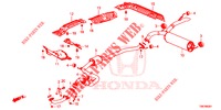 TUBERIA DE ESCAPE/SILENCIADOR (DIESEL) para Honda CIVIC TOURER DIESEL 1.6 EXECUTIVE 5 Puertas 6 velocidades manual 2014