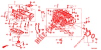 BLOQUE DE CILINDRO/COLECTOR DE ACEITE (DIESEL) para Honda CIVIC TOURER DIESEL 1.6 S 5 Puertas 6 velocidades manual 2014