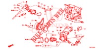 BOMBA DE AGUA/TERMOSTATO (DIESEL) para Honda CIVIC TOURER DIESEL 1.6 S 5 Puertas 6 velocidades manual 2014