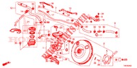 CILINDRO MAESTRO DE FRENO/ALIMENTACION MAESTRA (DIESEL) (LH) para Honda CIVIC TOURER DIESEL 1.6 S 5 Puertas 6 velocidades manual 2014