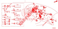 CONJUNTO DE ALAMBRES (2) (LH) para Honda CIVIC TOURER DIESEL 1.6 S 5 Puertas 6 velocidades manual 2014