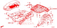 CUBIERTA INFERIOR  para Honda CIVIC TOURER DIESEL 1.6 S 5 Puertas 6 velocidades manual 2014