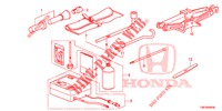 HERRAMIENTAS/GATO  para Honda CIVIC TOURER DIESEL 1.6 S 5 Puertas 6 velocidades manual 2014