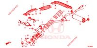 TUBERIA DE ESCAPE/SILENCIADOR (DIESEL) para Honda CIVIC TOURER DIESEL 1.6 S 5 Puertas 6 velocidades manual 2014