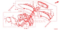 VELOCIMETRO  para Honda CIVIC TOURER DIESEL 1.6 S 5 Puertas 6 velocidades manual 2014