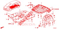 CUBIERTA INFERIOR  para Honda CIVIC TOURER DIESEL 1.6 EXECUTIVE 5 Puertas 6 velocidades manual 2014