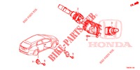 INTERRUPTOR COMBINACION  para Honda CIVIC TOURER DIESEL 1.6 EXECUTIVE 5 Puertas 6 velocidades manual 2014