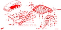 CUBIERTA INFERIOR  para Honda CIVIC TOURER 1.8 COMFORT 5 Puertas 6 velocidades manual 2014