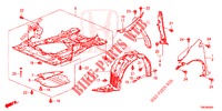 GUARDABARROS DELANTERO  para Honda CIVIC TOURER 1.8 COMFORT 5 Puertas 6 velocidades manual 2014
