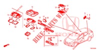 LUZ INTERIOR  para Honda CIVIC TOURER 1.8 COMFORT 5 Puertas 6 velocidades manual 2014
