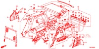 RECUBR. LADO PORTAEQU.  para Honda CIVIC TOURER 1.8 COMFORT 5 Puertas 6 velocidades manual 2014