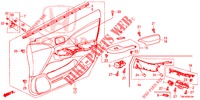 RECUBRIMIENTO DE PUERTA (LH) para Honda CIVIC TOURER 1.8 COMFORT 5 Puertas 6 velocidades manual 2014
