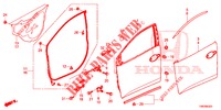 PANELES DE PUERTA DEL.(2D)  para Honda CIVIC TOURER 1.8 EXECUTIVE 5 Puertas 6 velocidades manual 2014