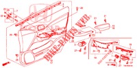 RECUBRIMIENTO DE PUERTA (LH) para Honda CIVIC TOURER 1.8 EXECUTIVE 5 Puertas 6 velocidades manual 2014