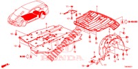 CUBIERTA INFERIOR  para Honda CIVIC TOURER 1.8 LIFESTYLE 5 Puertas 6 velocidades manual 2014