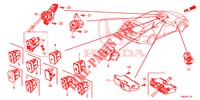 INTERRUPTOR (LH) para Honda CIVIC TOURER 1.8 LIFESTYLE 5 Puertas 6 velocidades manual 2014
