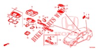 LUZ INTERIOR  para Honda CIVIC TOURER 1.8 LIFESTYLE 5 Puertas 5 velocidades automática 2014