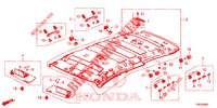 RECUBRIMIENTO DE TECHO  para Honda CIVIC TOURER 1.8 LIFESTYLE 5 Puertas 5 velocidades automática 2014
